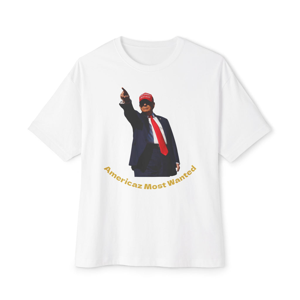 Donald Trump "Americaz Most Wanted" Oversized Boxy Tee